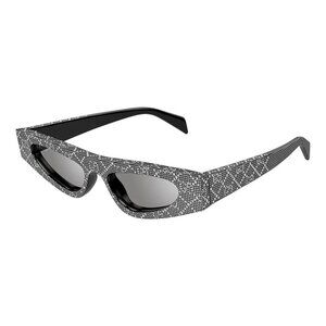 NWT GUCCI SUNGLASSES BLACK SILVER WOMEN EYEWEAR GUCCI